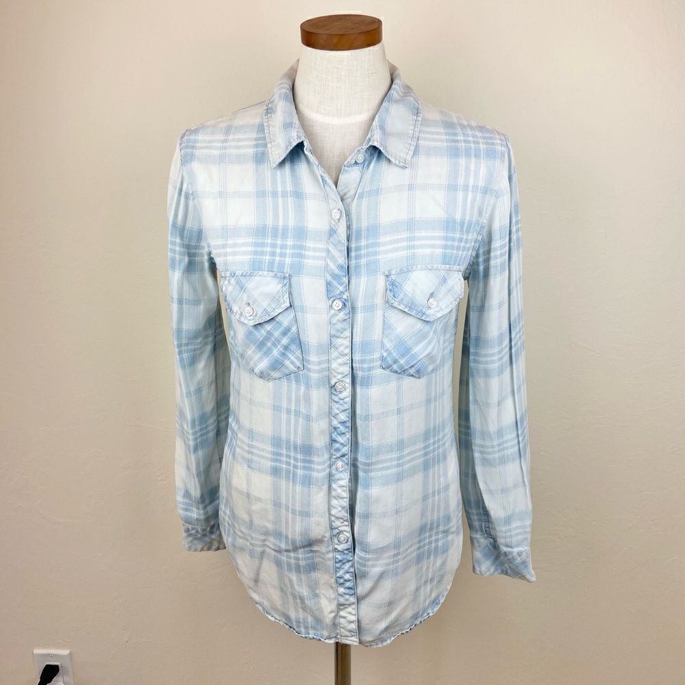 Rails Hunter Check Plaid Button-Front Shirt